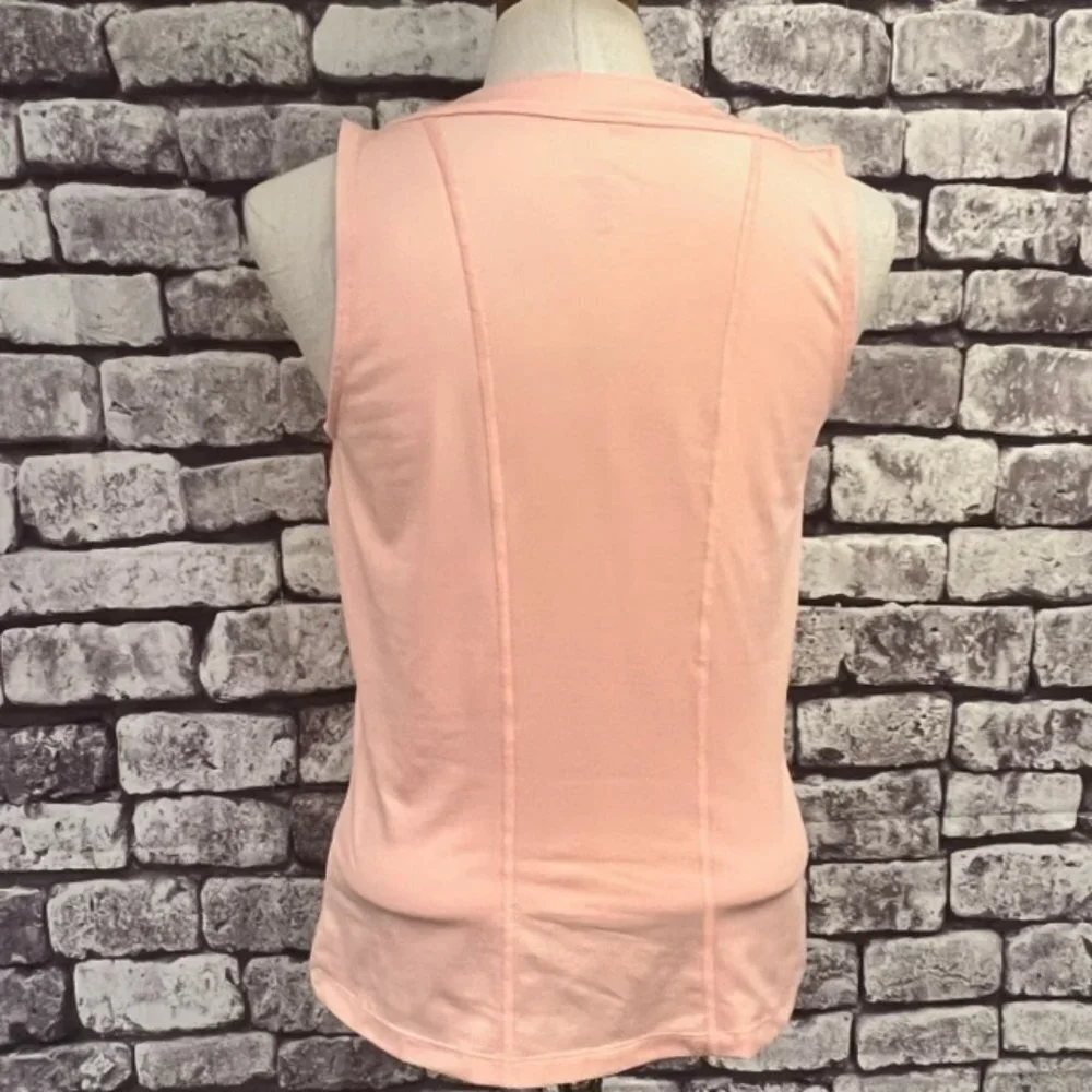 Nike Dri-Fit Pink & Peach Spaghetti Strap Top Size Large